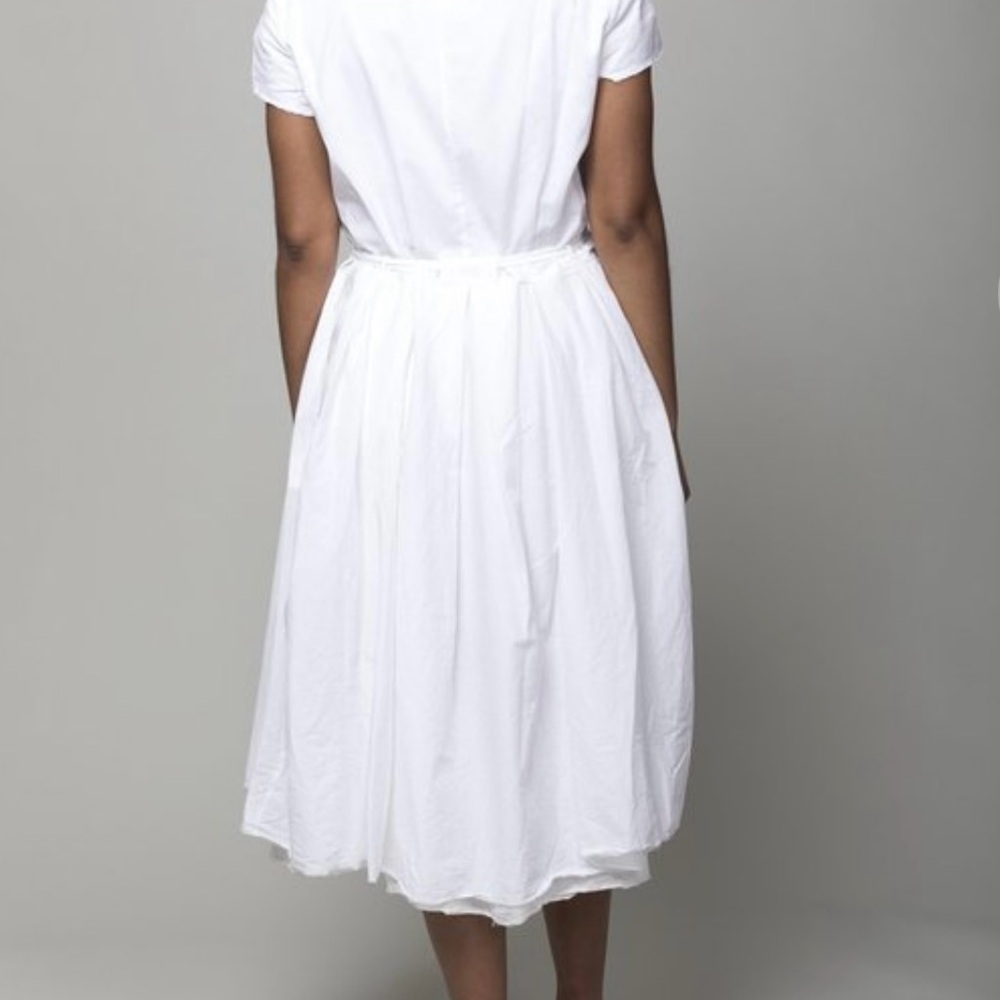 H+ Hannoh Wessel White Midi Dress